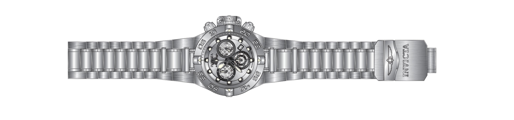 Band for Invicta Subaqua Noma IV Men None 37590