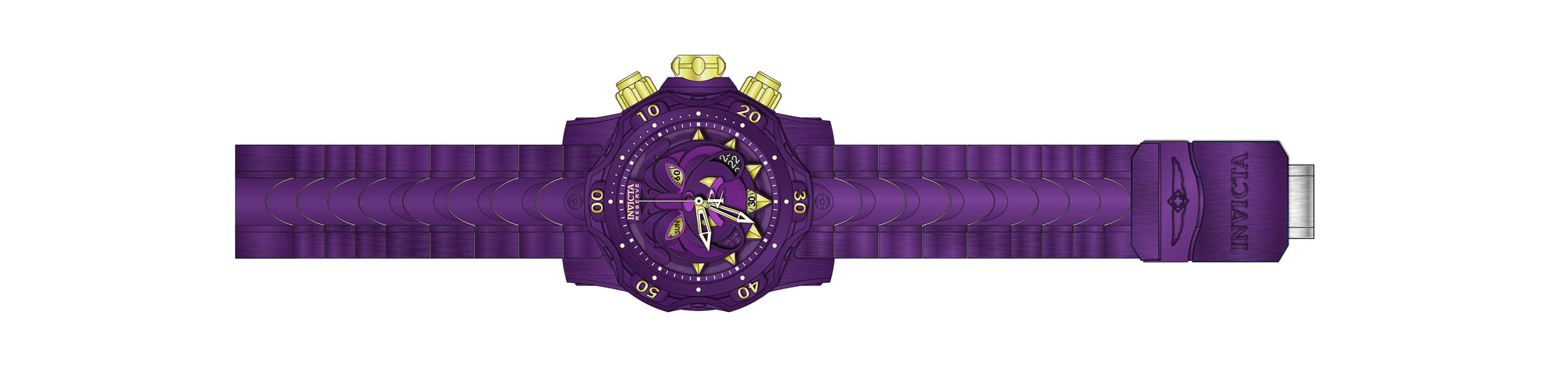 Parts for Invicta Reserve Venom Men Purple Label 38720