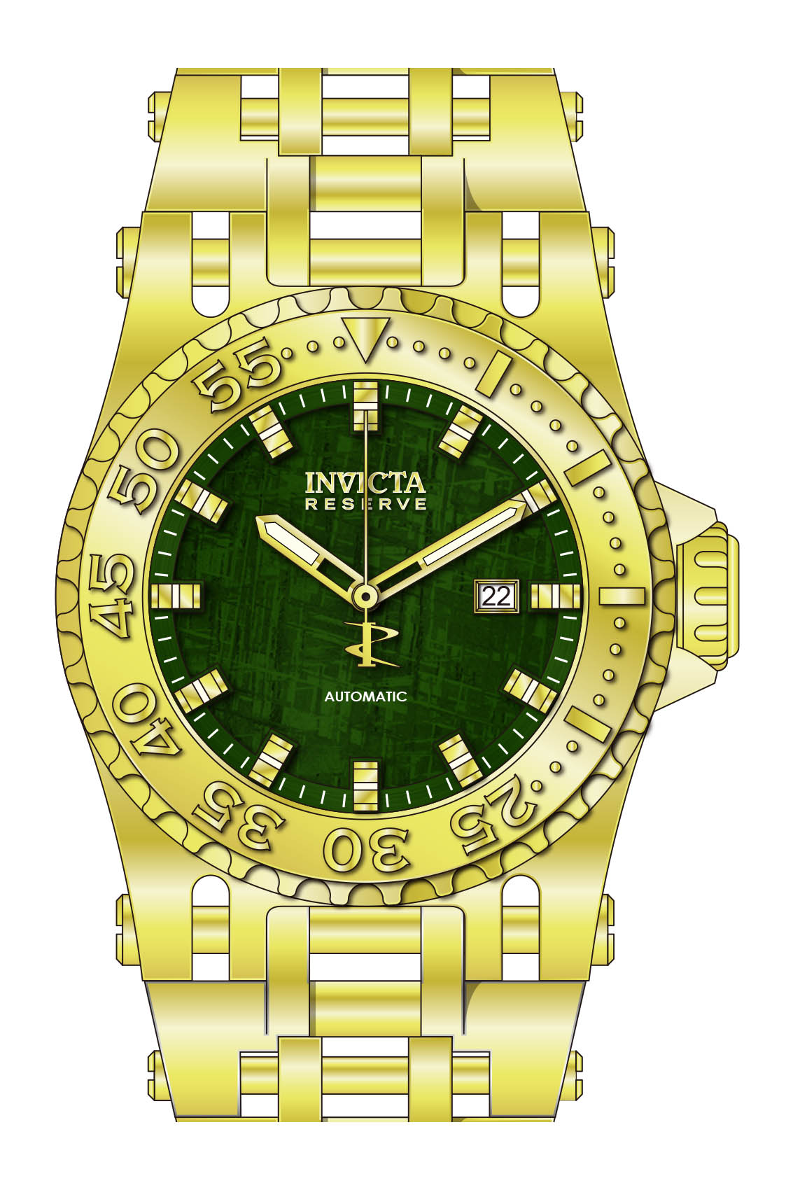 Parts for Invicta Reserve Chaos Men 38712