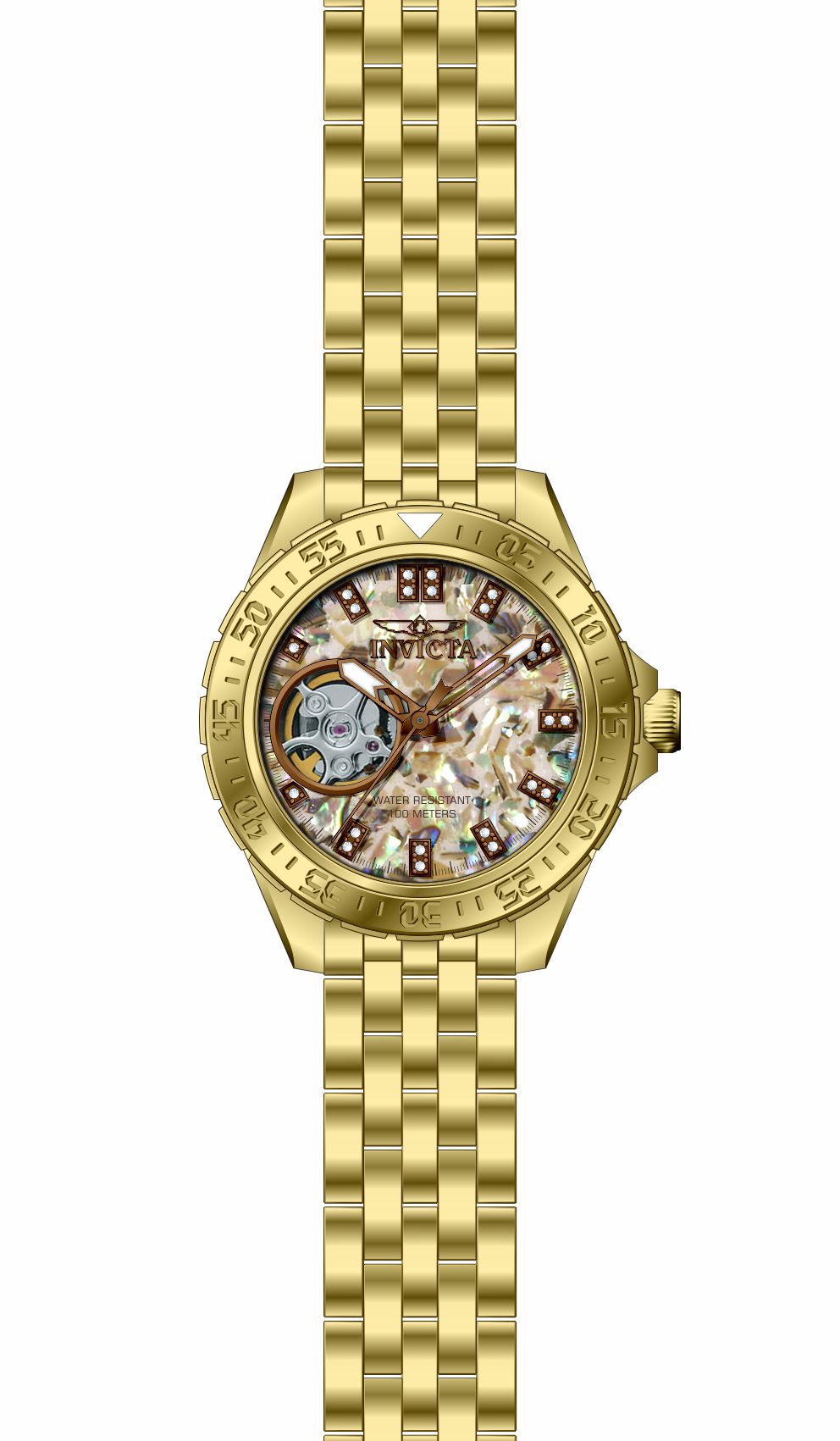 Band for Invicta Pro Diver Lady 39855