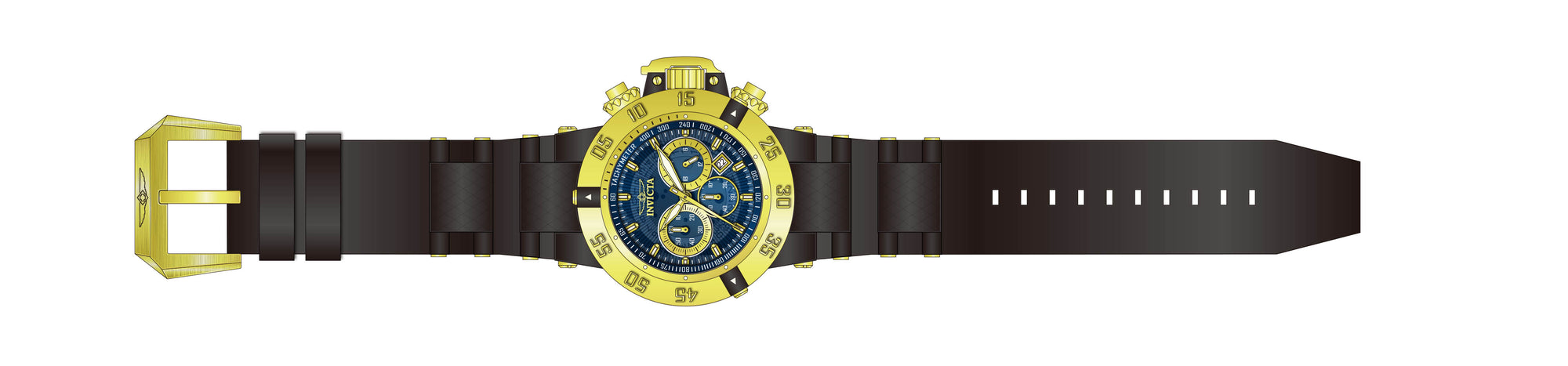 Band for Invicta Subaqua Noma III Men 38997