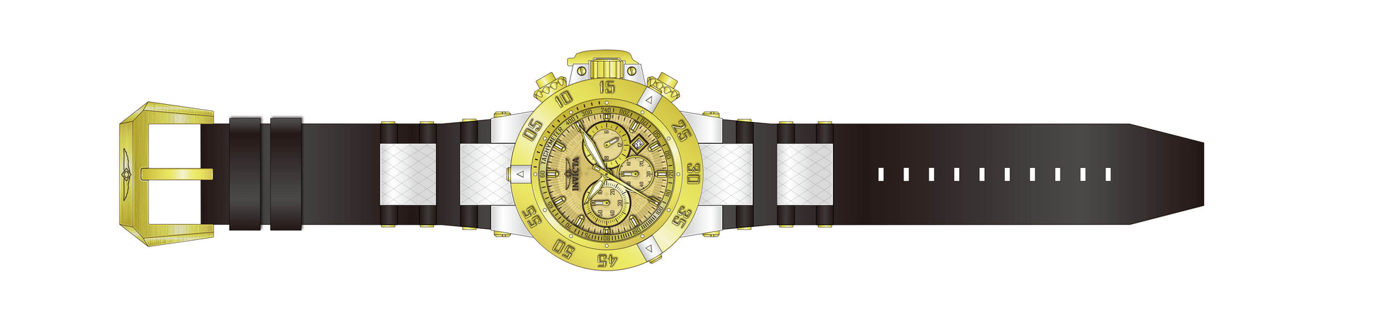 Band for Invicta Subaqua Noma III Men 39003