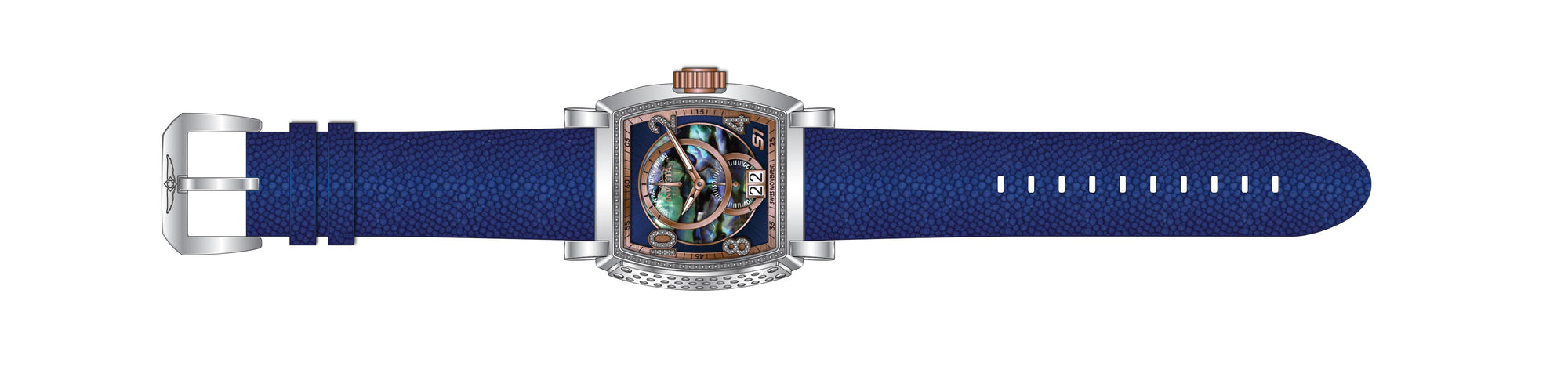 Band for Invicta S1 Rally Men 38364