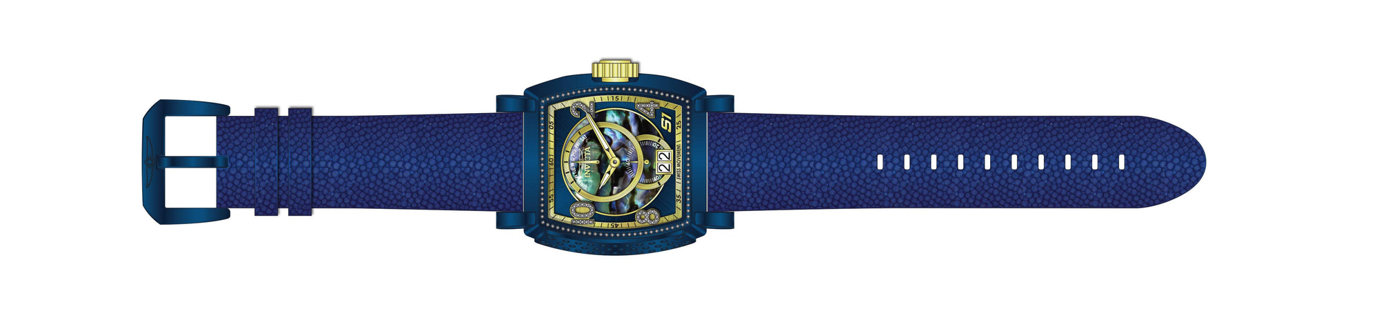 Band for Invicta S1 Rally Men 38365