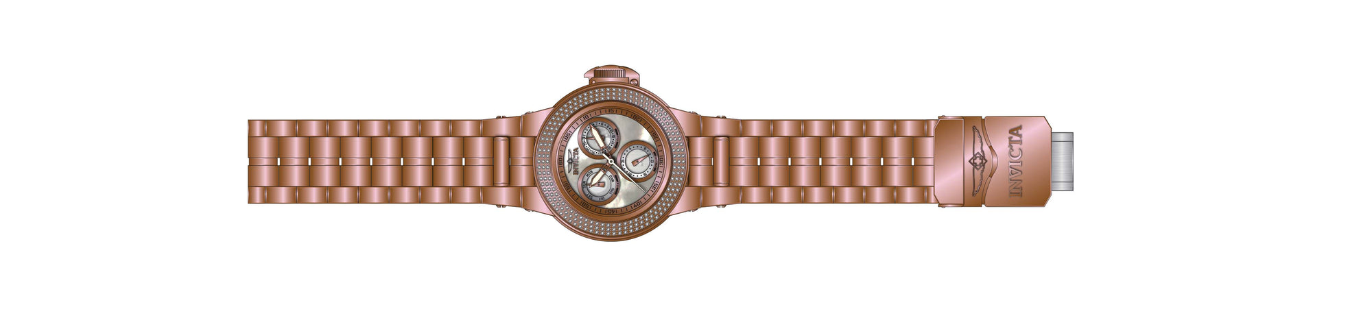Band for Invicta Subaqua Lady 39008