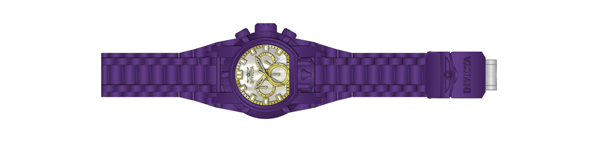 Band for Invicta Reserve Reserve Bolt Zeus Magnum Men 39273