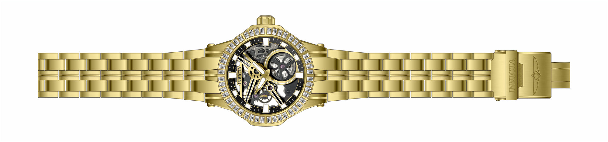 Band for Invicta Objet D Art Men 40118