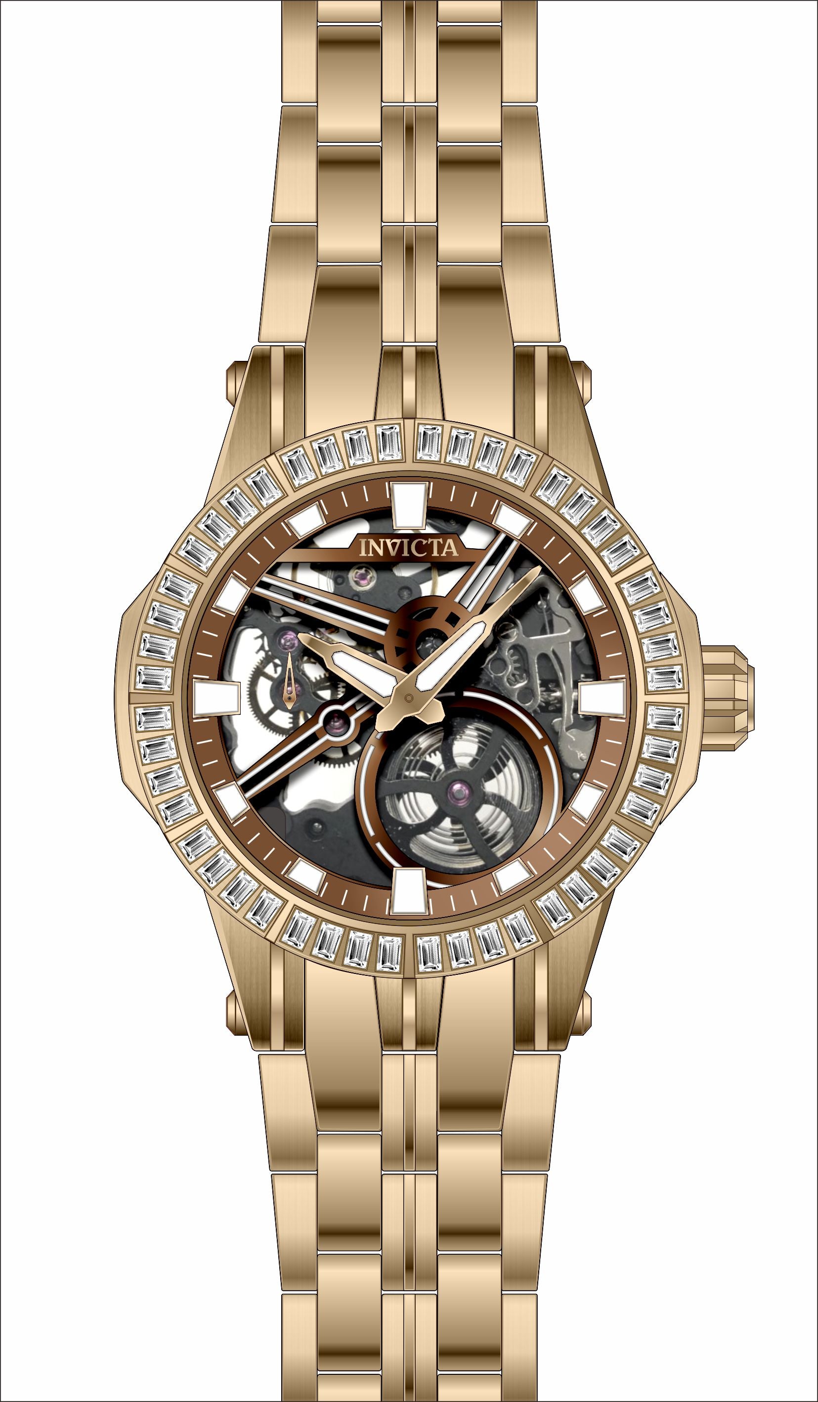 Band for Invicta Objet D Art Men 40119