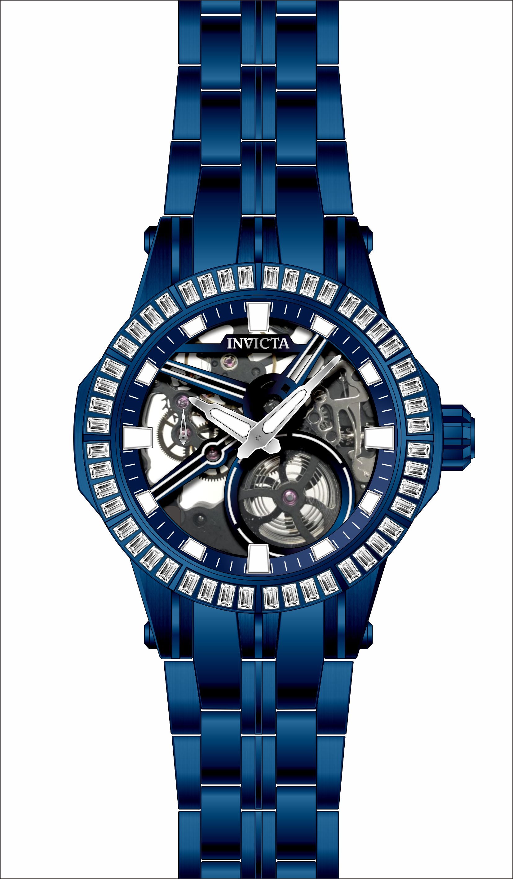 Band for Invicta Objet D Art Men 40120