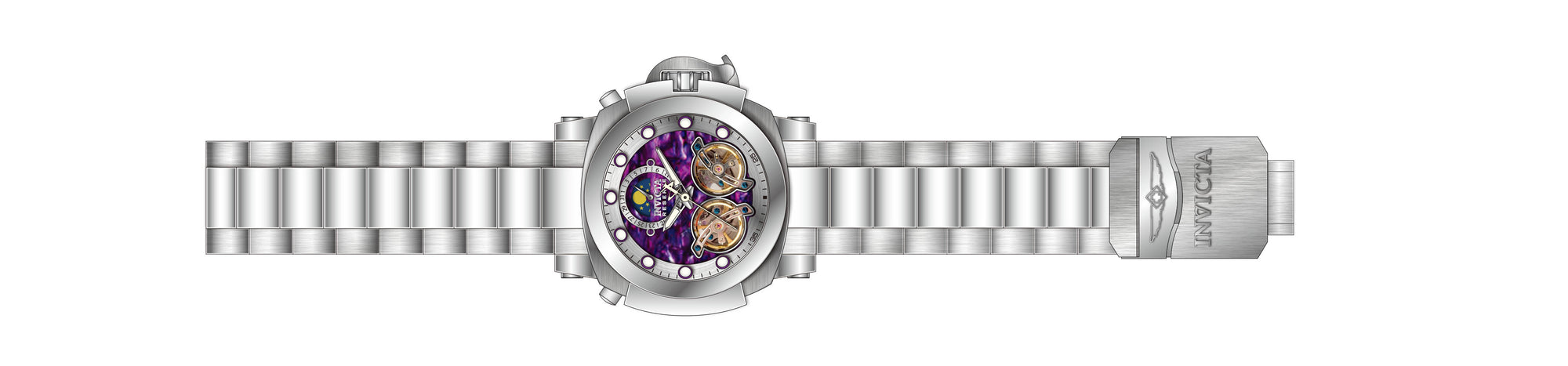 Band for Invicta Reserve Man of War Men 39574