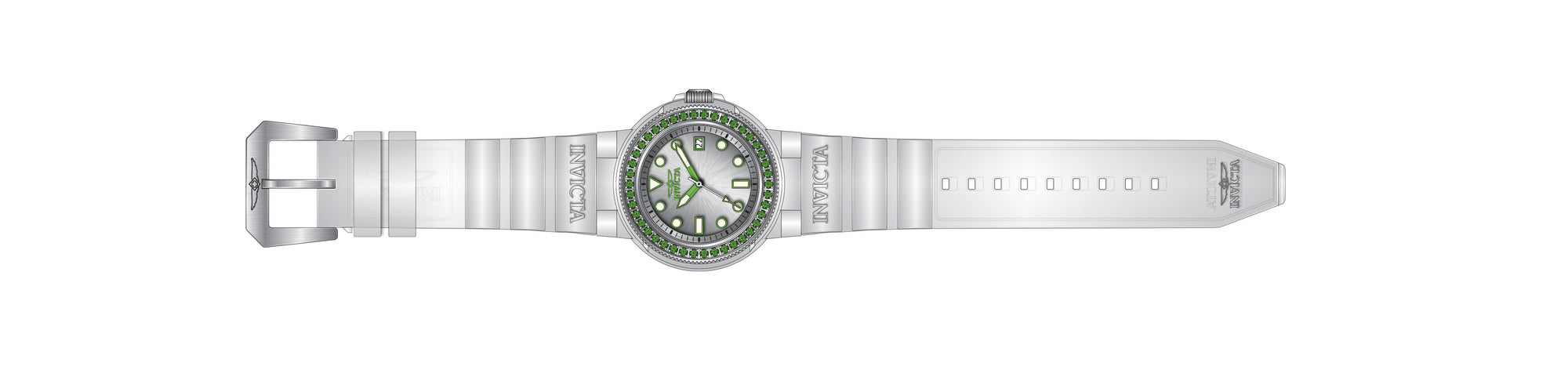 Parts for Invicta Pro Diver Lady 39495