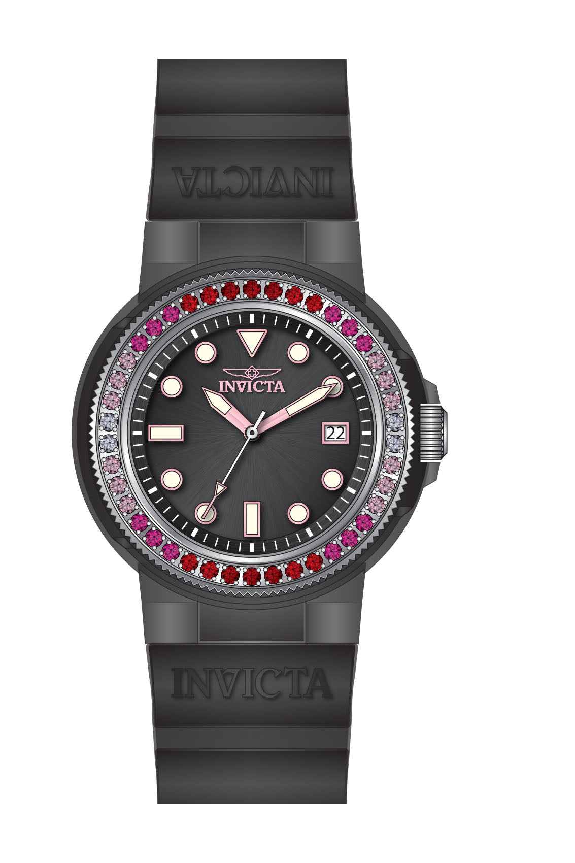 Band for Invicta Pro Diver Lady 39497