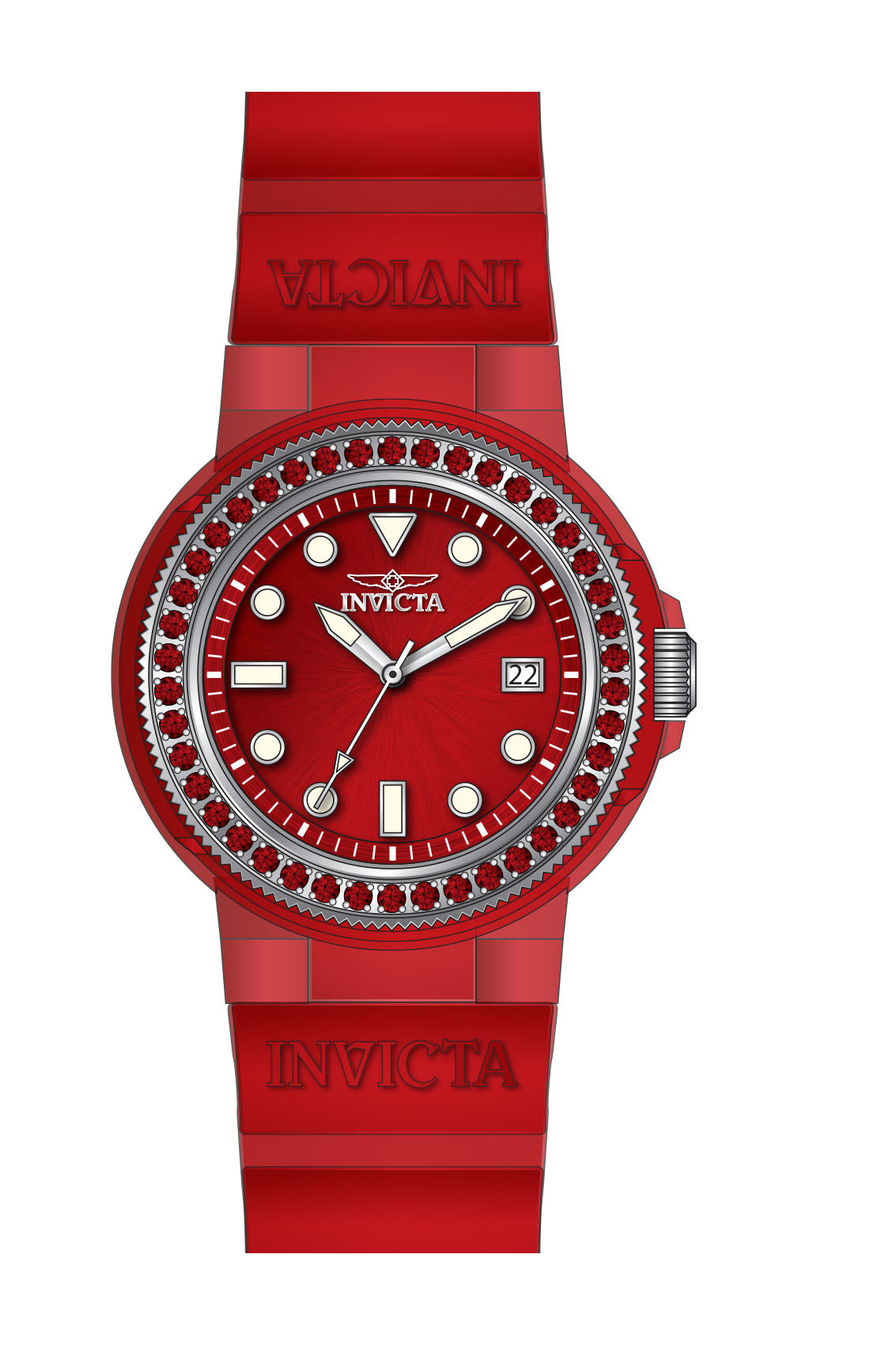 Band for Invicta Pro Diver Lady 39500