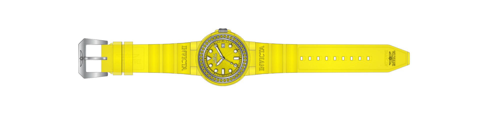 Band for Invicta Pro Diver Lady 39501