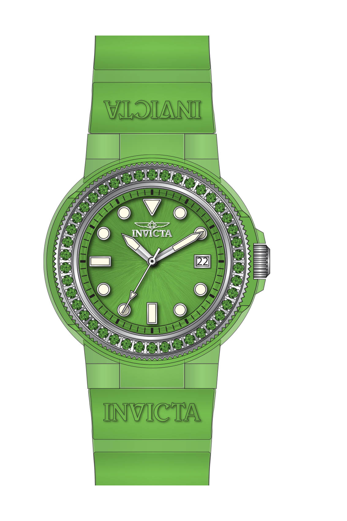 Band for Invicta Pro Diver Lady 39502