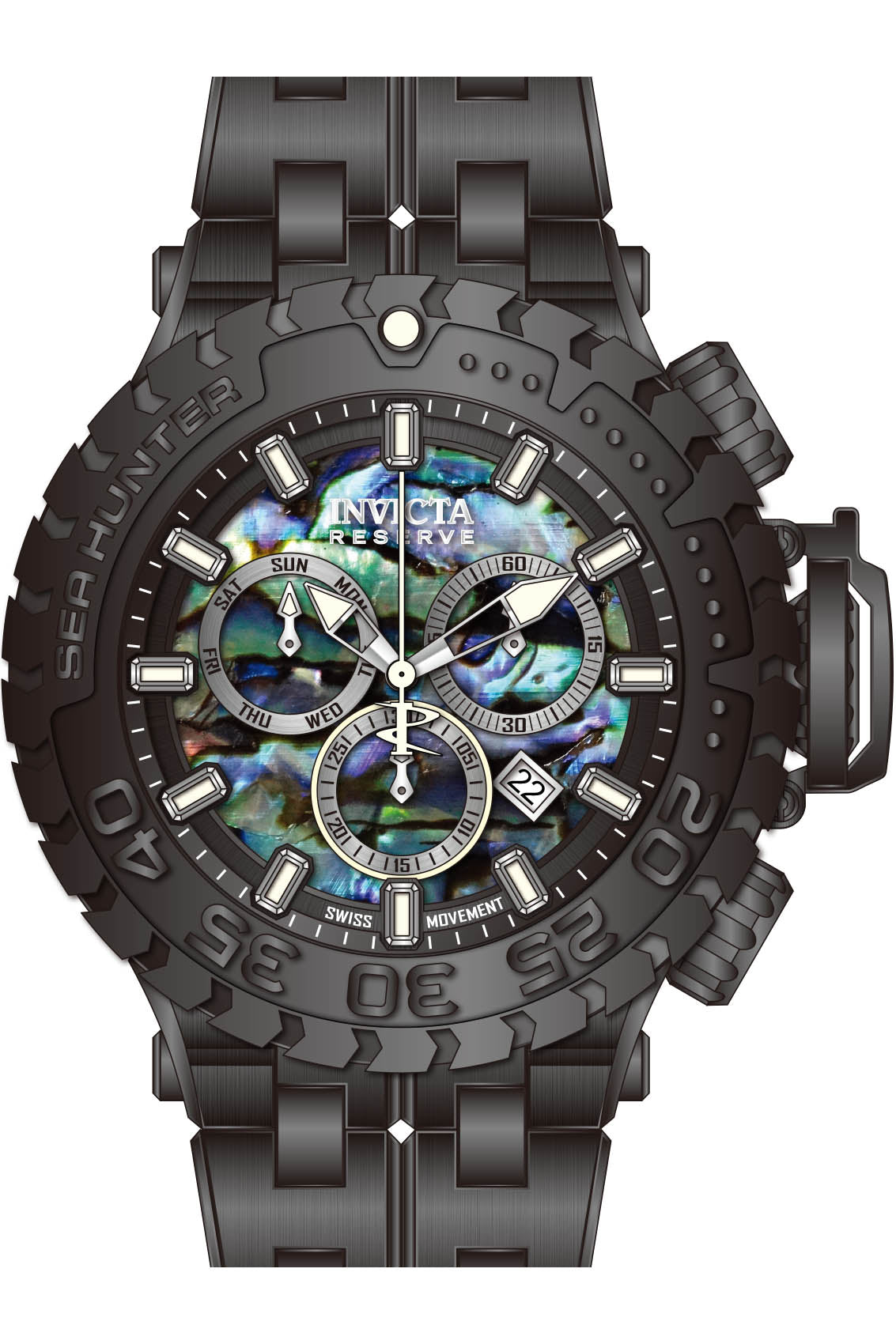 Parts for Invicta Sea Hunter Men 39328