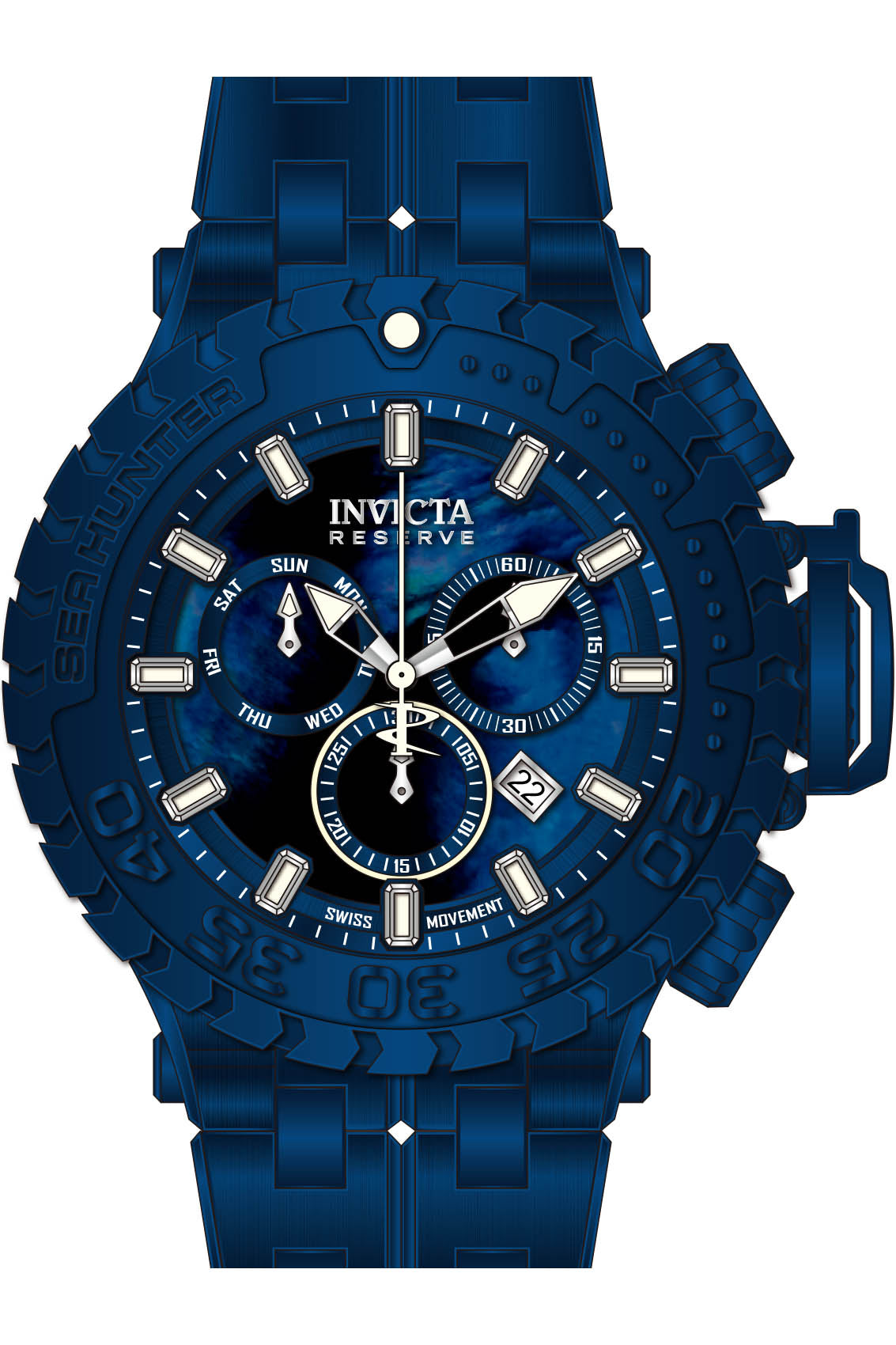 Parts for Invicta Sea Hunter Men 39570