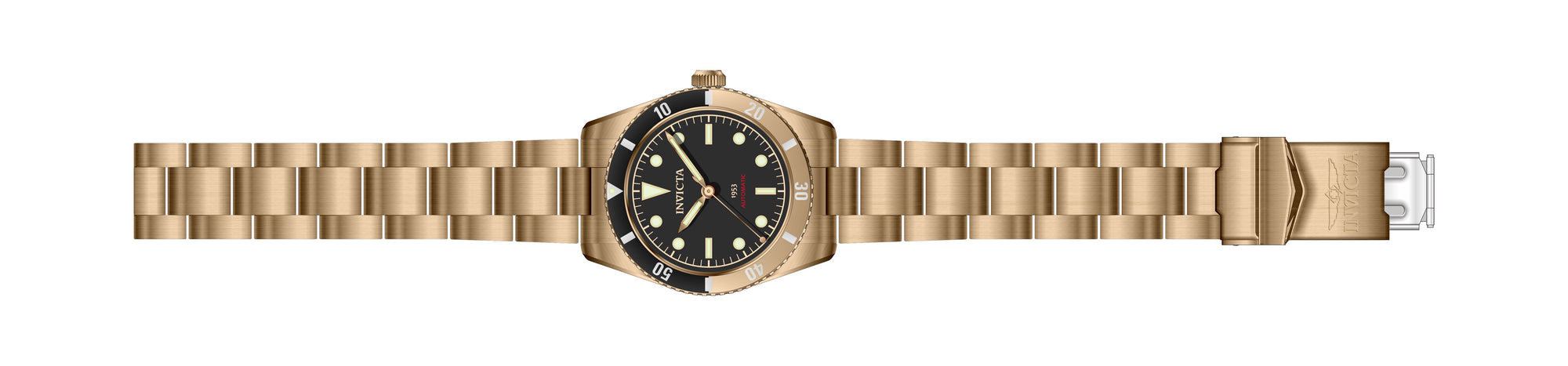 Band for Invicta Pro Diver Zager Exclusive Men 40490