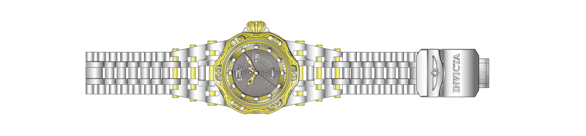 Parts for Invicta Reserve Chaos Men 39685