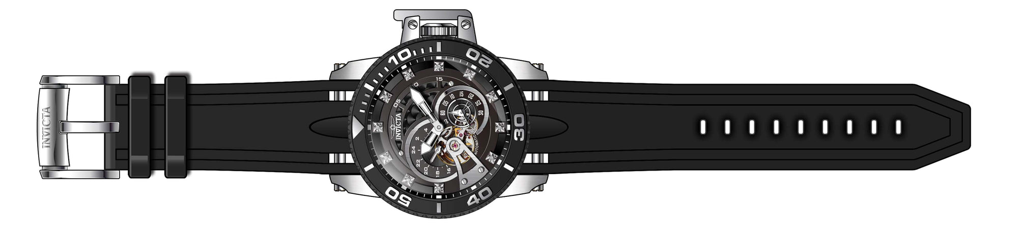 Parts for Invicta Pro Diver SCUBA Men 36110