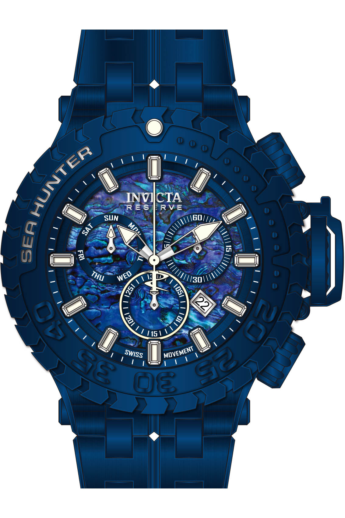 Parts for Invicta Sea Hunter Men 39961