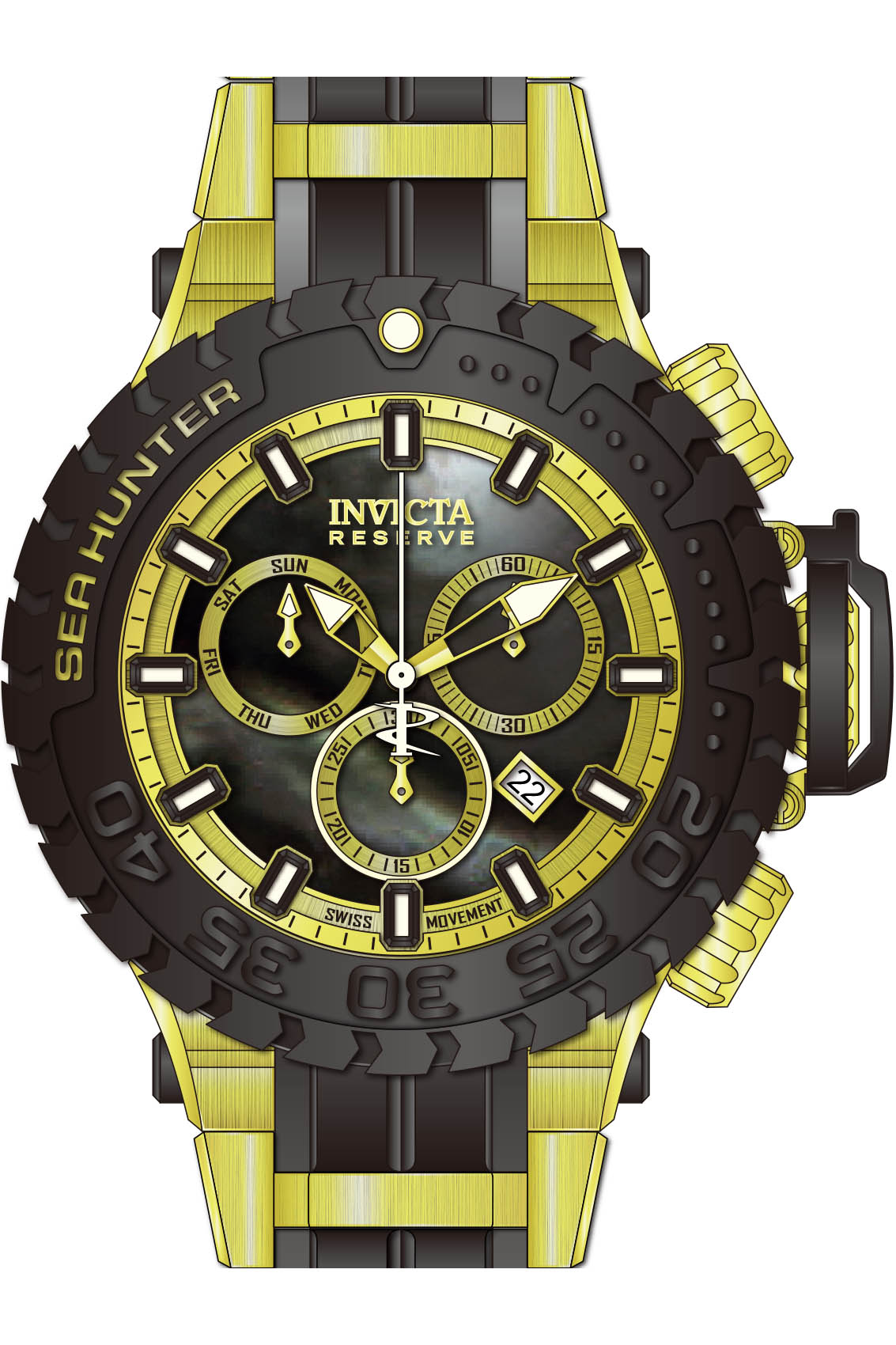 Parts for Invicta Sea Hunter Men 41006