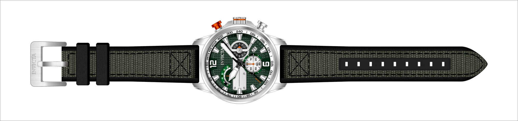 Band for Invicta Aviator Men 41686