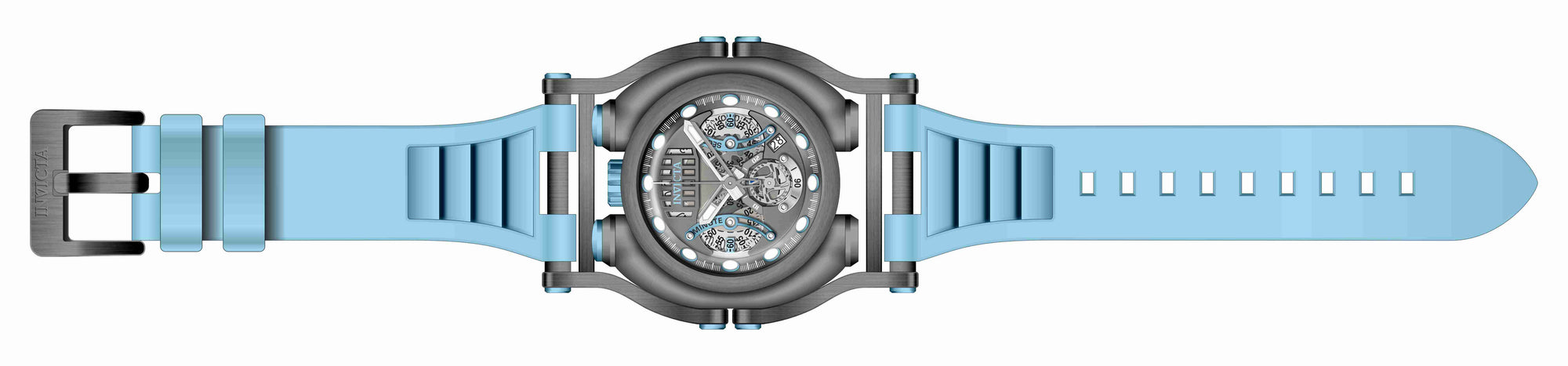 Band for Invicta Sea Hunter Men 41715