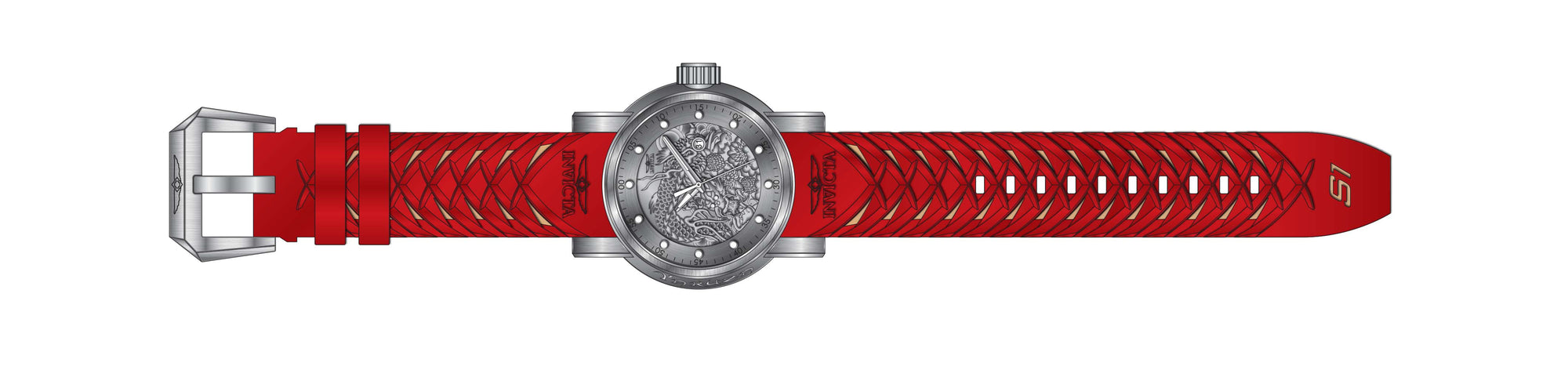 Band for Invicta S1 Rally Men 41404