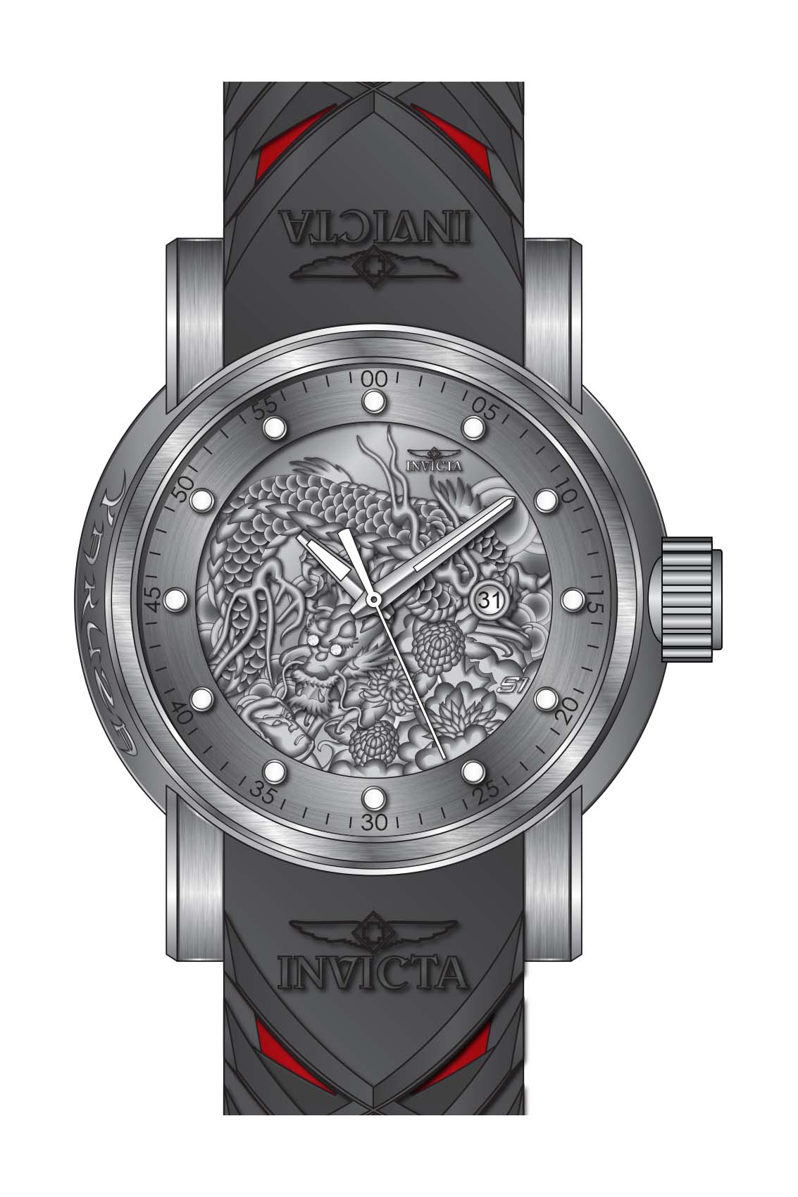 Band for Invicta S1 Rally Men 41406