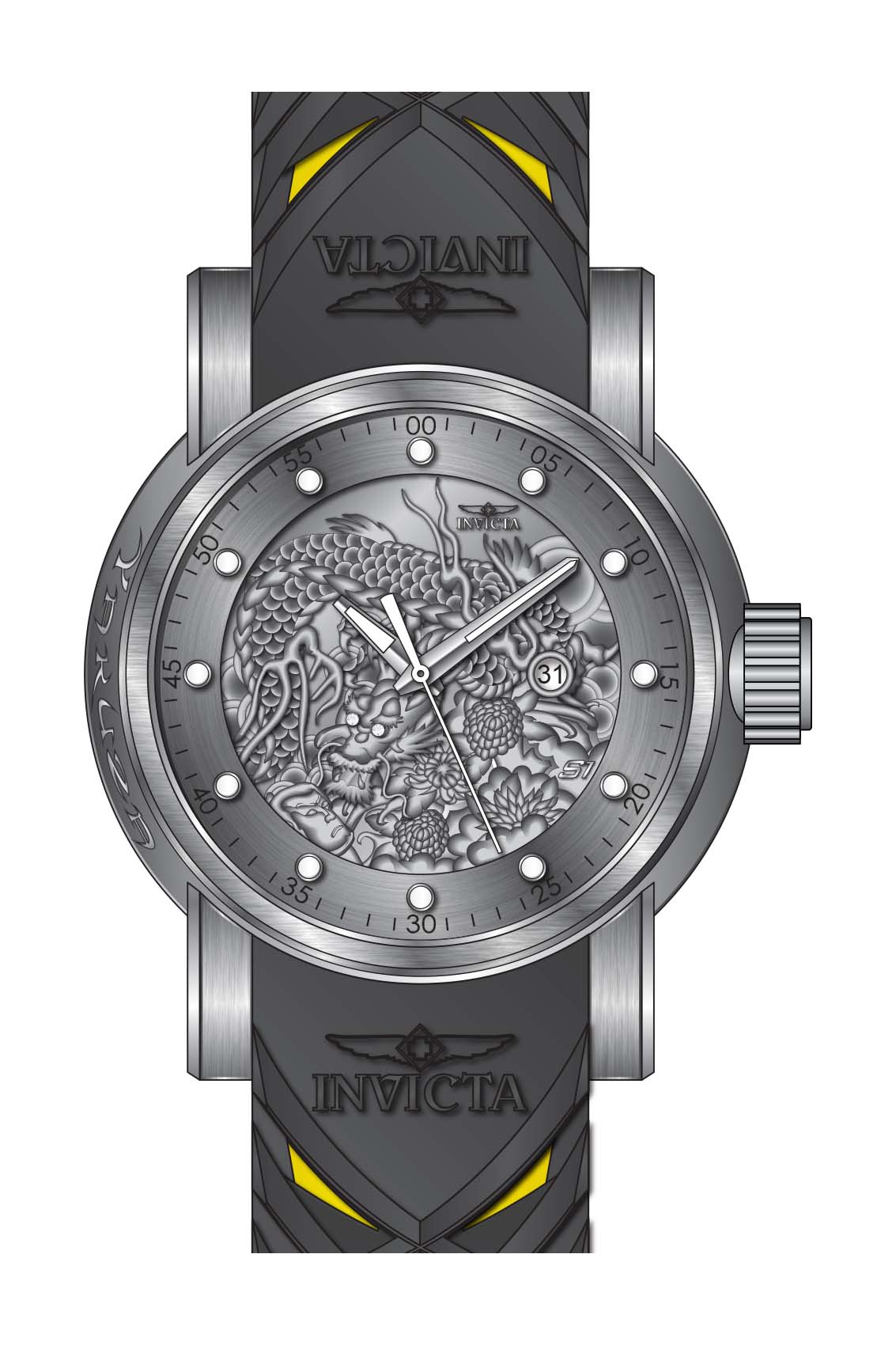 Band for Invicta S1 Rally Men 41407
