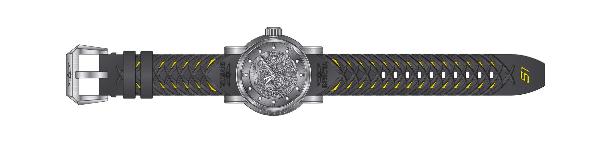 Band for Invicta S1 Rally Men 41407