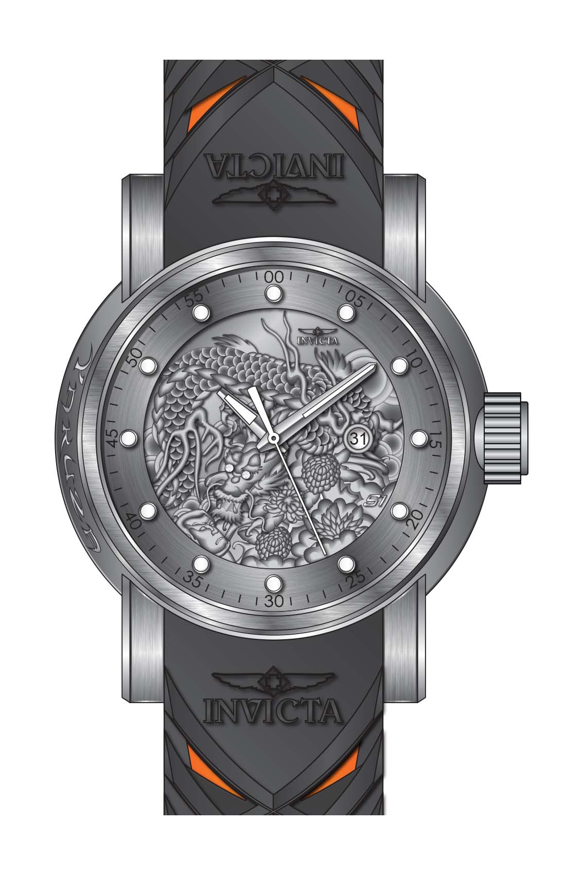 Band for Invicta S1 Rally Men 41409