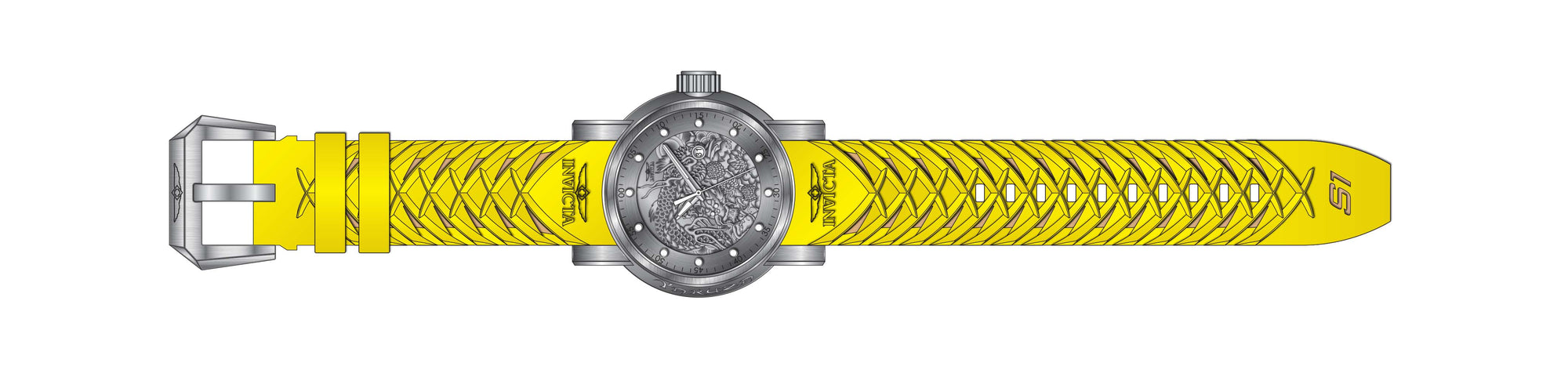 Band for Invicta S1 Rally Men 41141