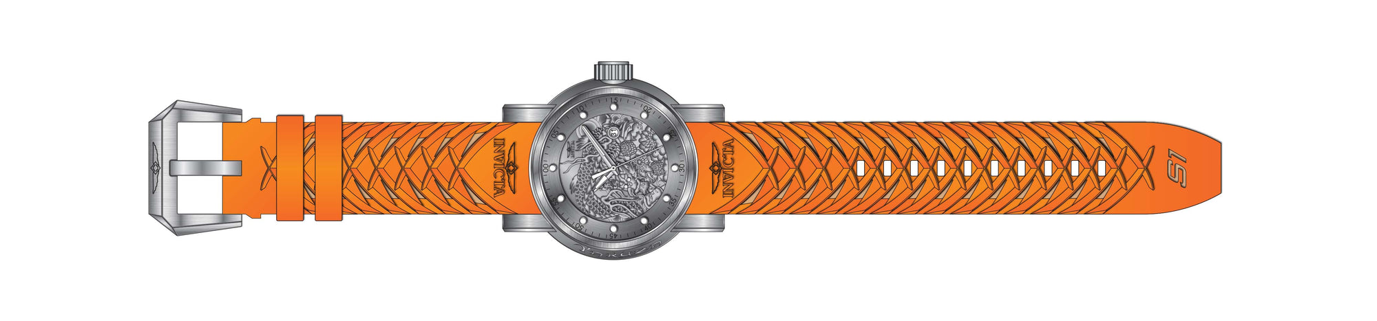 Band for Invicta S1 Rally Men 41142