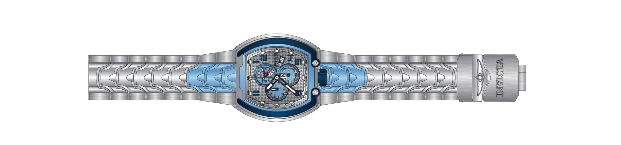 Band for Invicta Reserve Men 39445