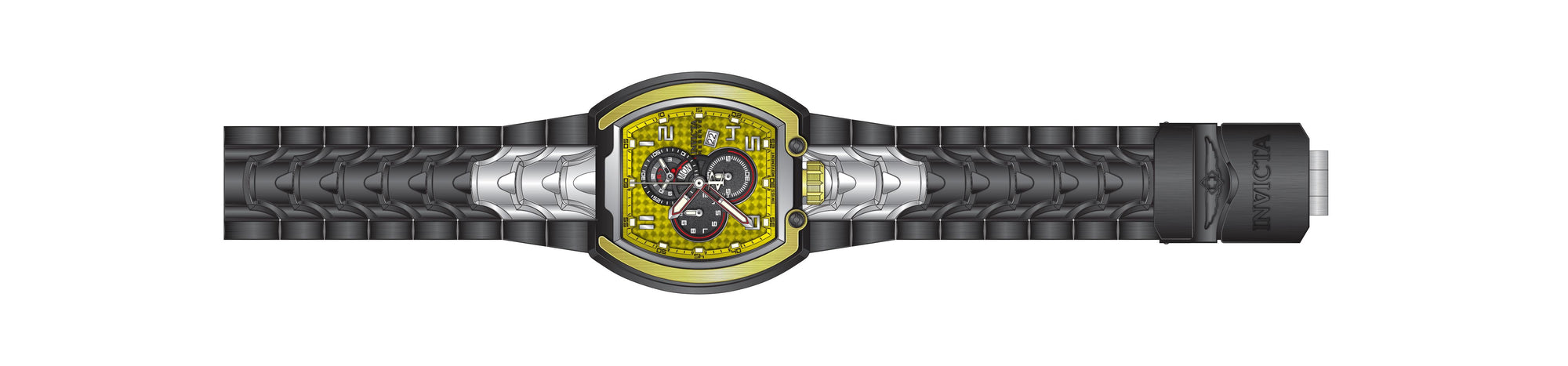 Band for Invicta Reserve Men 39449