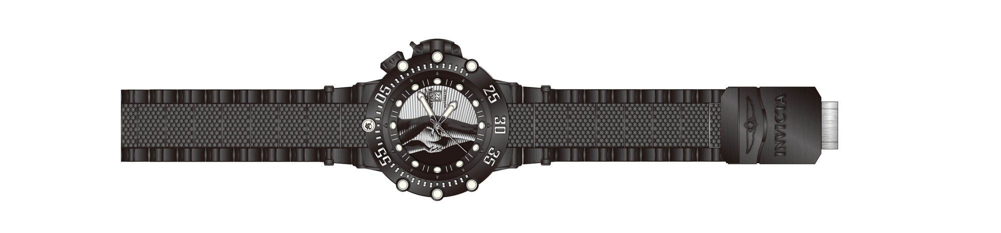 Band for Invicta Subaqua Noma VII Men 40583