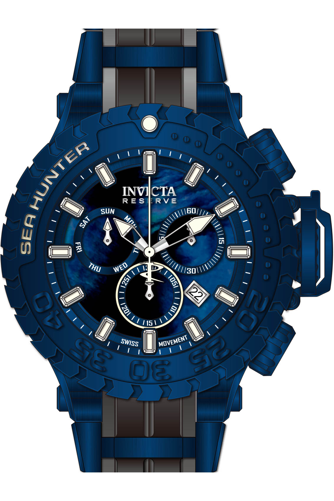 Parts for Invicta Sea Hunter Men 41008