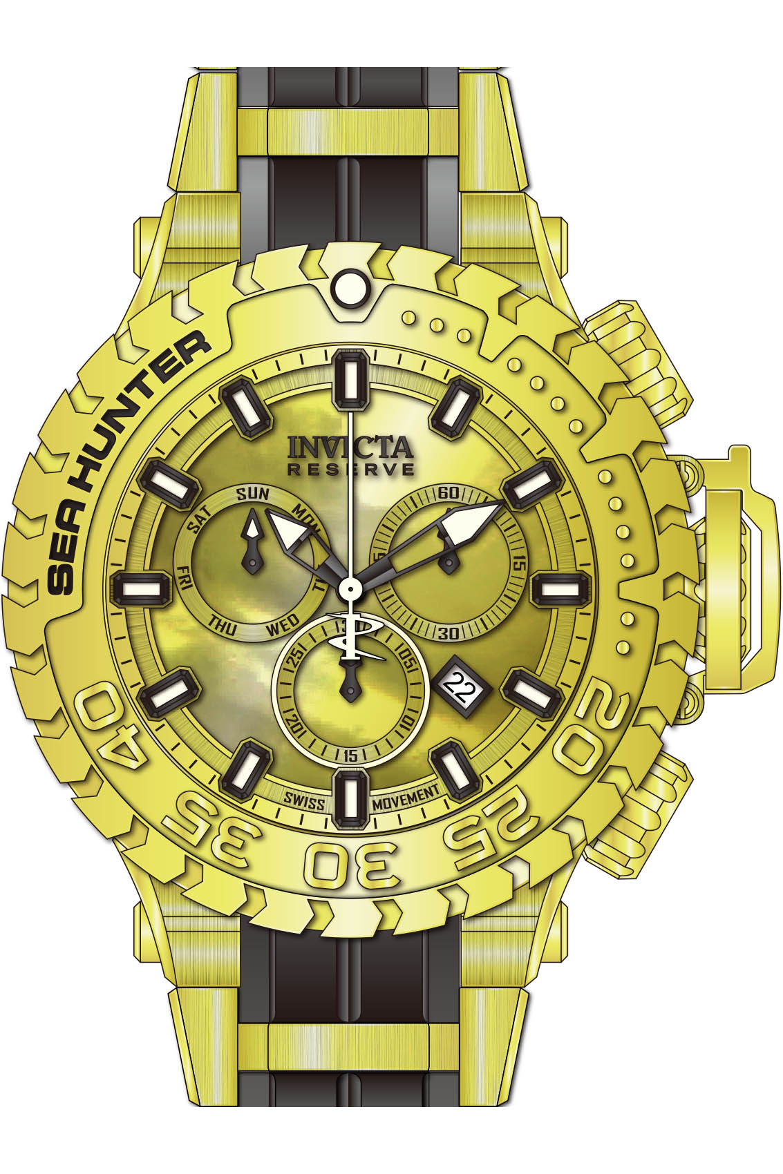 Parts for Invicta Sea Hunter Men 41011