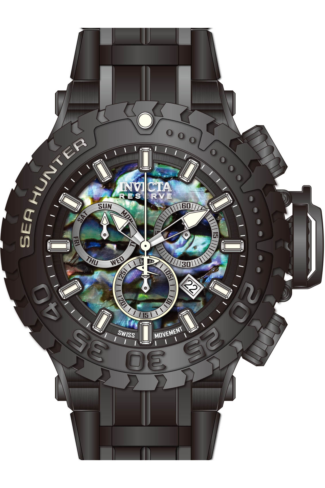Parts for Invicta Sea Hunter Men 41014