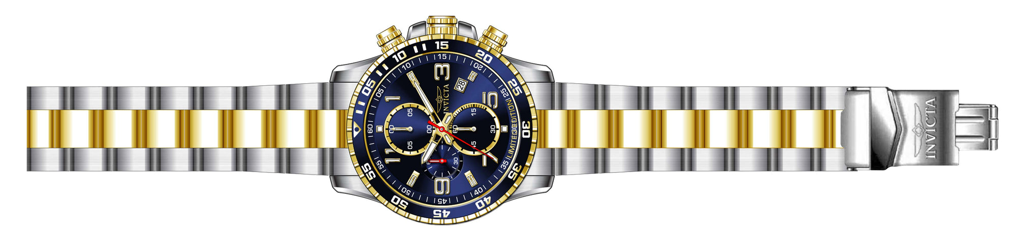 Band for Invicta Specialty Zager Exclusive Men 36984