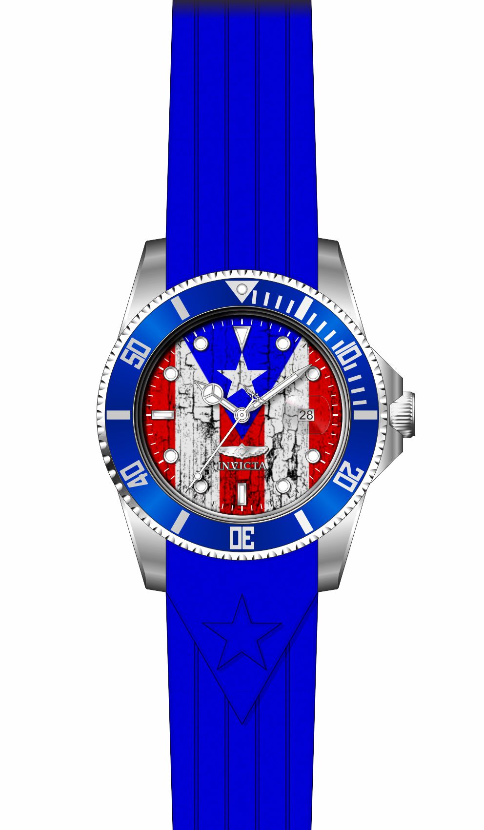 Band for Invicta Pro Diver Store Exclusive Men 43048