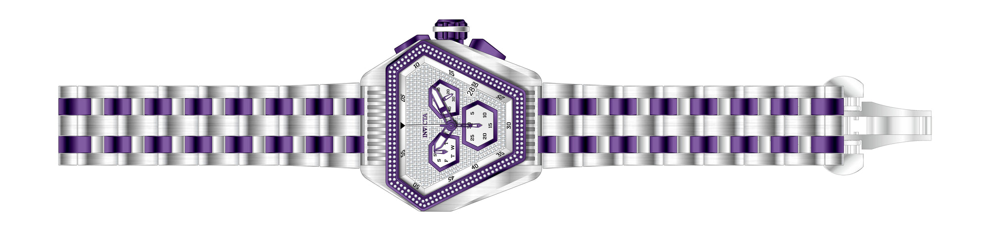 Band for Invicta Speedway Men 43079