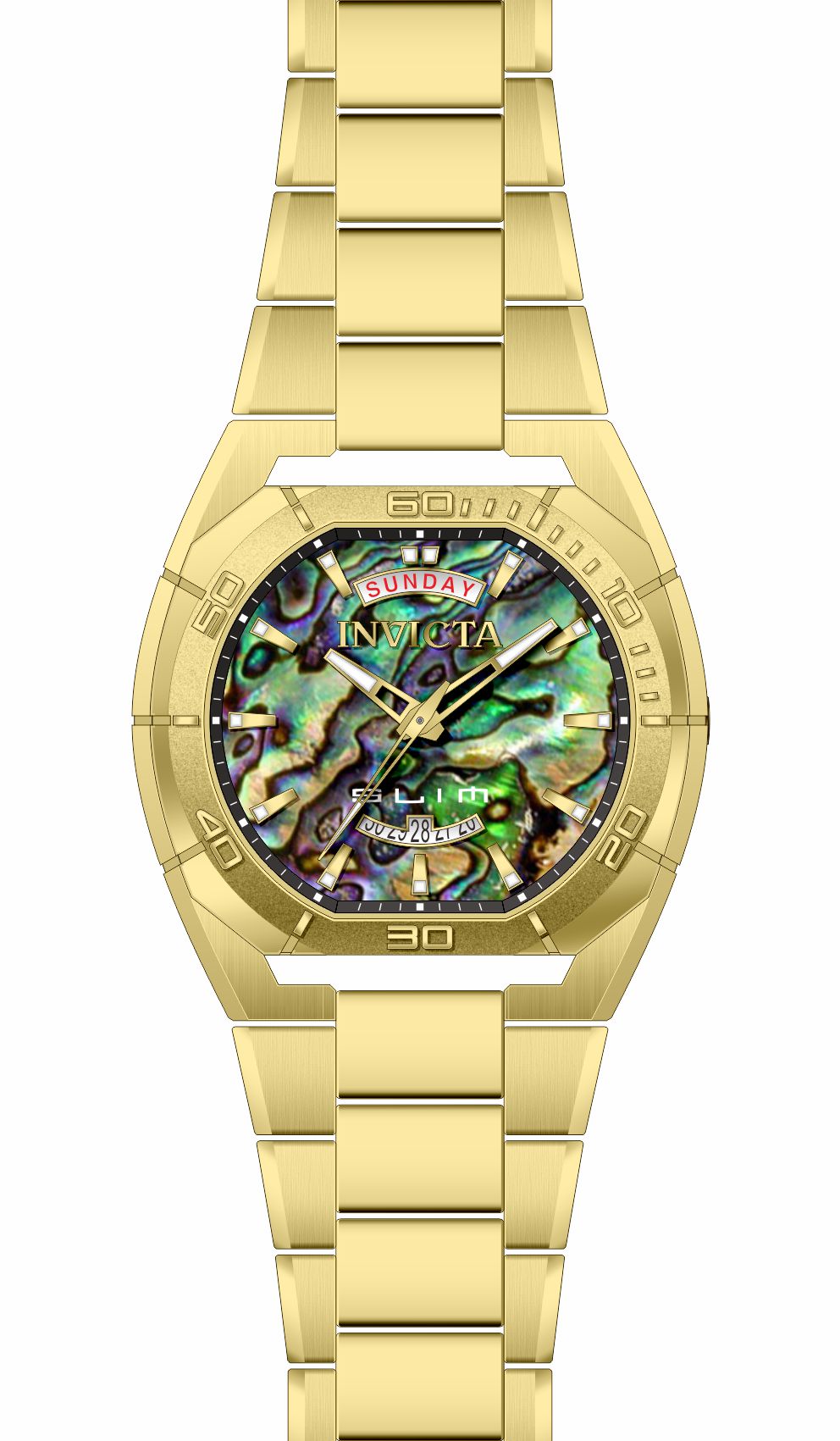 Band for Invicta Slim Men 43082