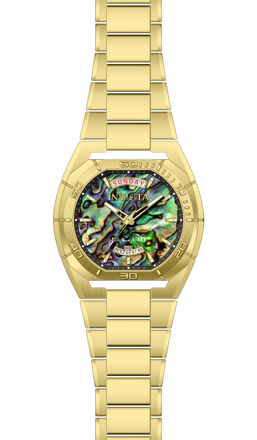 Band for Invicta Slim Lady 43086