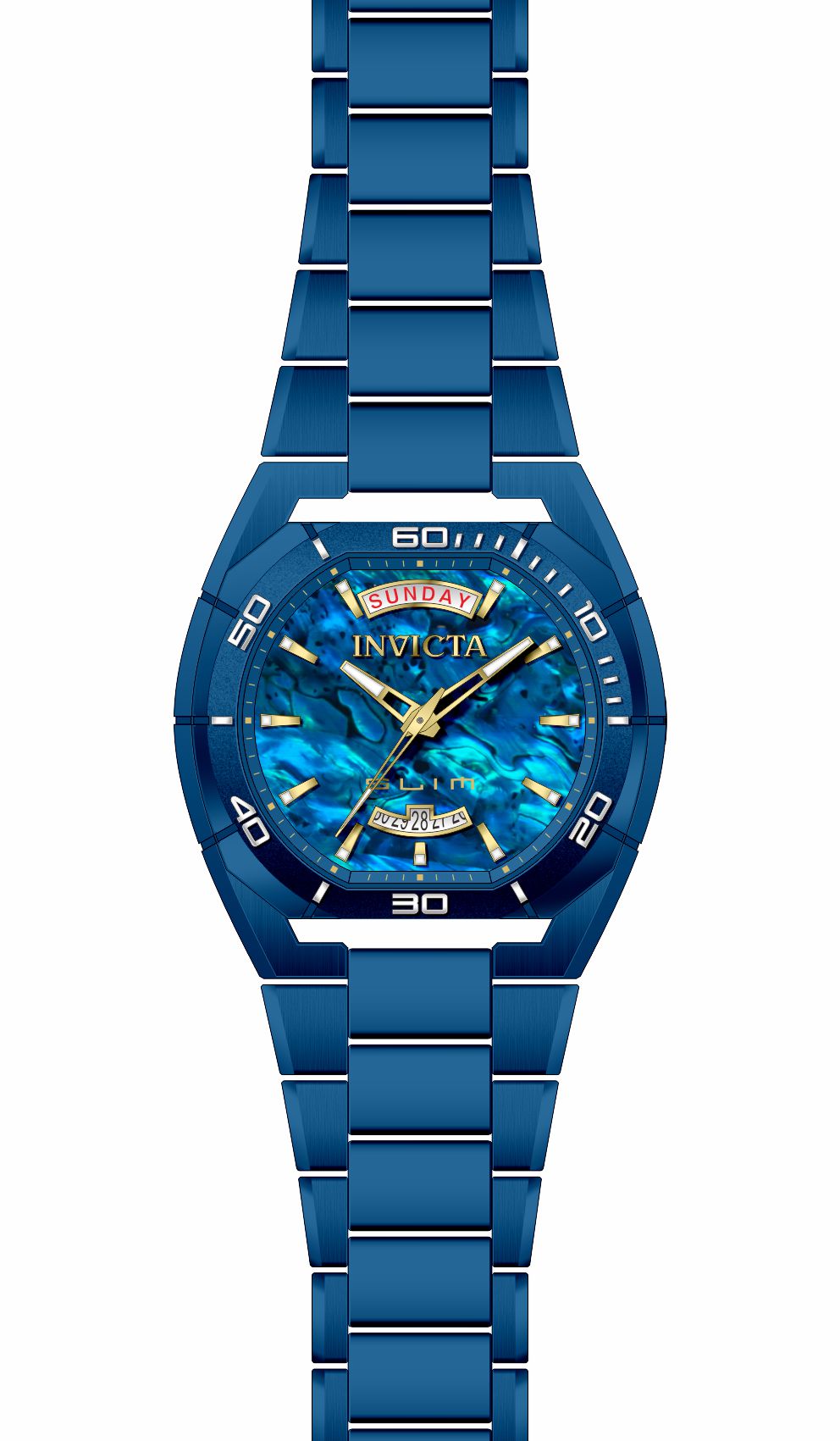 Band for Invicta Slim Lady 43087