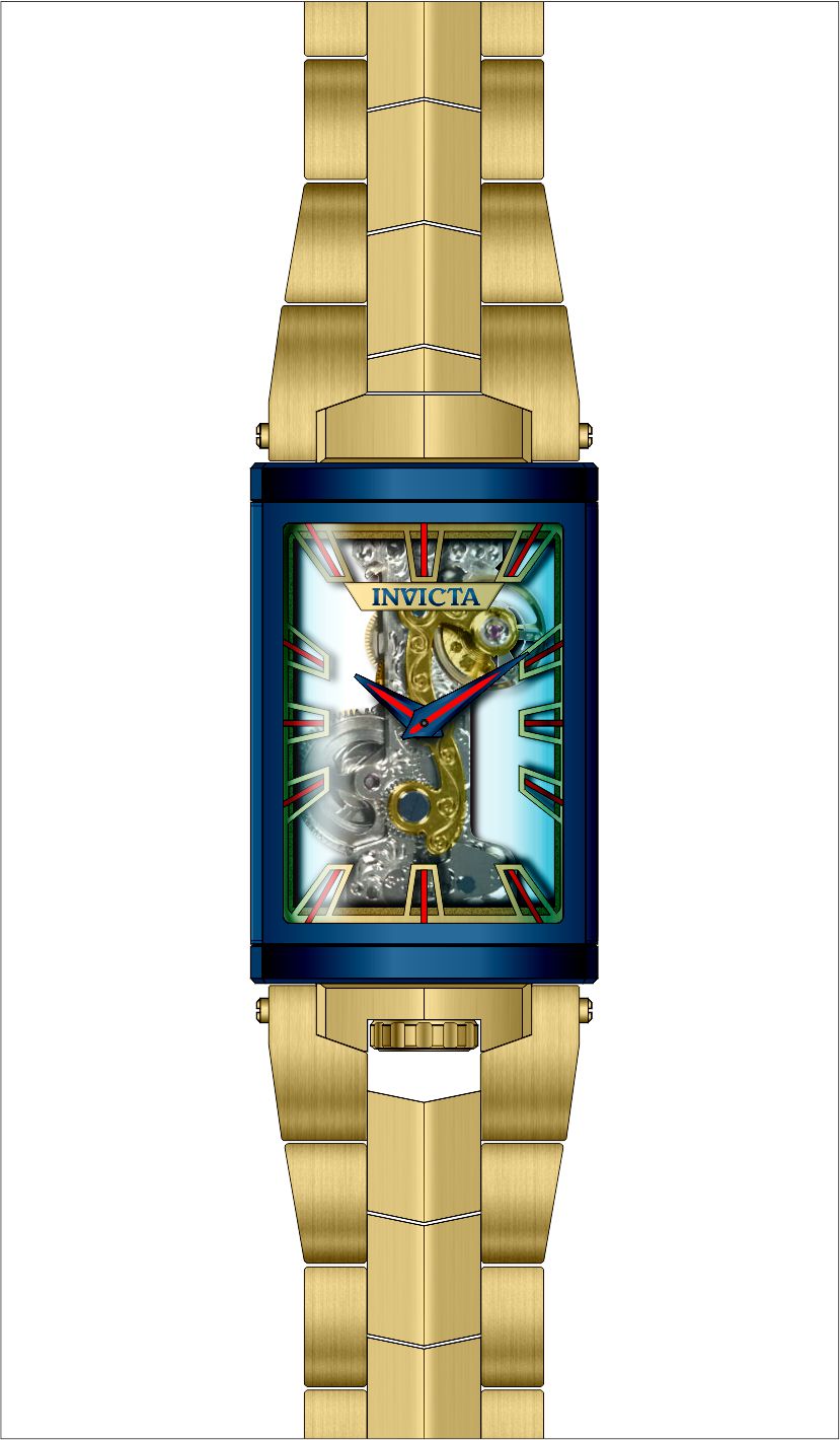 Band for Invicta Vintage Men 43092