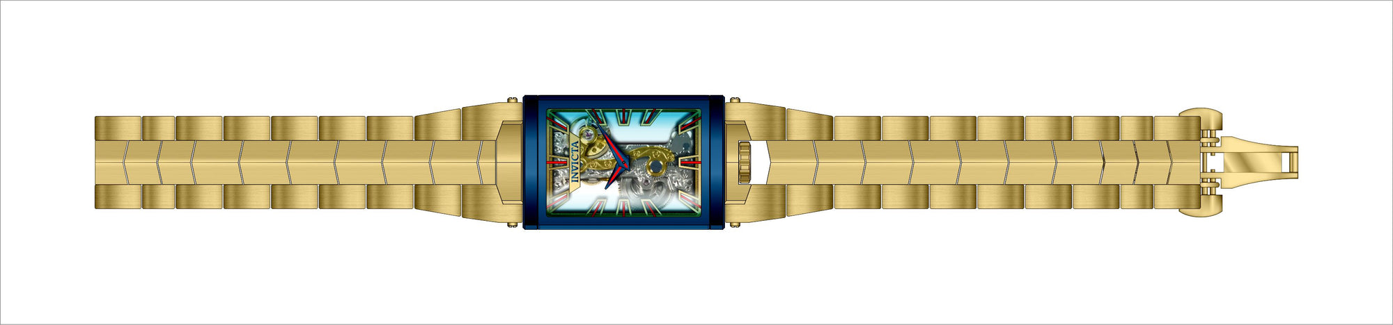 Band for Invicta Vintage Men 43092