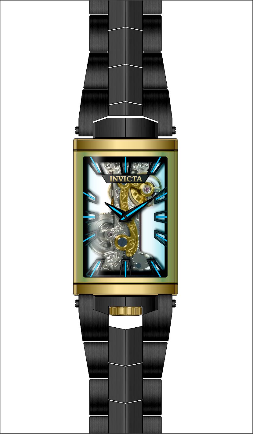 Band for Invicta Vintage Men 43093